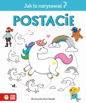 Okładka książki Jak to narysować? Postacie