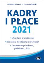 Okładka książki Kadry i płace 2021 / PPK1411