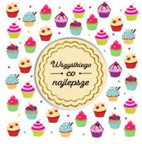 Opakowanie Karnet KW 3D Kolorowe babeczki