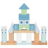 Opakowanie Klocki drewniane zestaw 50 sztuk Lifestyle Aqua