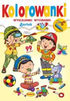 Okładka książki Kolorowanki. Bartek