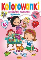 Okładka książki Kolorowanki. Wiktoria