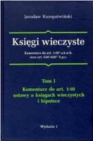 Okładka książki Księgi wieczyste komentarz do art.1-58 u.k.w.h oraz art. 626 k.p.c. Tom 1