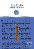 Okładka książki Kultura muzyczna w początkach państwa polskiego
