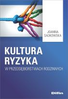 Okładka książki Kultura ryzyka w przedsiębiorstwach rodzinnych