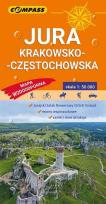 Okładka książki Mapa tur. wodoodpor. Jura Krakowsko-Częstochowska