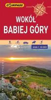 Okładka książki Mapa turystyczna Wokół Babiej Góry 1:60 000