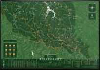 Okładka książki Mapa Zdrapka Bieszczady VIP