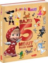 Okładka książki Masza i Niedźwiedź. Bajki 5 minut przed snem