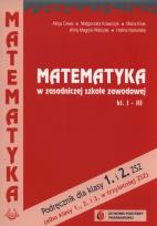 Okładka książki Matematyka ZSZ kl 1-3 podr NPP w.2015 Cewe PODKOWA