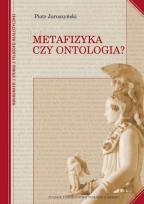 Okładka książki Metafizyka czy ontologia? TW