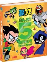 Okładka książki Młodzi Tytani Akcja! Bajki 5 minut przed snem.