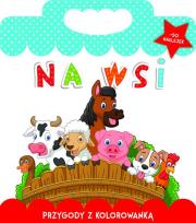 Okładka książki Na wsi. Przygody z kolorowanką