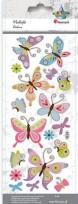 Opakowanie Naklejki wypukłe miękkie motyle 18szt