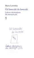 Okładka książki Od ławeczki do ławeczki Lektura obowiązkowa dla starszych pań