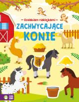 Okładka książki Ozdabiam naklejkami Zachwycające konie