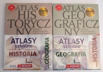 Okładka książki Pakiet edukacyjny Geograficzny i historyczny Atlas do liceum i technikum