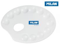 Opakowanie Paleta do mieszania farb Milan plastikowa 20 x 14,5 cm