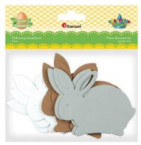 Opakowanie Piankowe Króliki 95x80mm mix 8szt