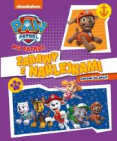 Okładka książki Psi Patrol. Zabawy z naklejkami. Gotowi do akcji!