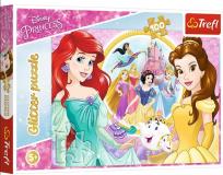 Opakowanie Puzzle 100 Glitter Wspomnienia Belli i Arielki