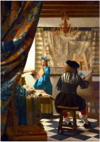 Opakowanie Puzzle 1000 Alegoria malarstwa, Johannes Vermeer