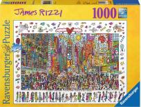 Opakowanie Puzzle 1000 James Rizzi Time Square