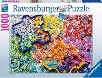 Opakowanie Puzzle 1000 Kolorowe części puzzli