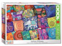 Opakowanie Puzzle 1000 Kolory świata, Indyjskie poduszki