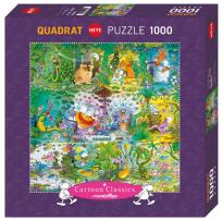 Opakowanie Puzzle 1000 Szalony świat zwierząt, Mordillo