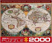 Opakowanie Puzzle 2000 Antyczna mapa Świata