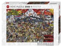 Opakowanie Puzzle 2000 Historia muzyki (Puzzle+plakat)