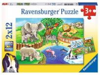 Opakowanie Puzzle 2x12 Zwięta w zoo