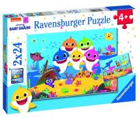 Opakowanie Puzzle 2x24 Baby Shark