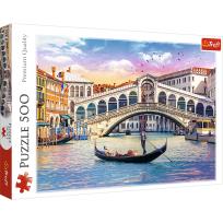 Opakowanie Puzzle 500 Most Rialto Wenecja 37398