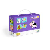 Opakowanie Puzzle Duo Co jedzą zwierzęta DOP300118