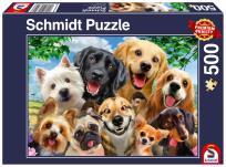 Opakowanie Puzzle PQ 500 Psy robią selfie G3