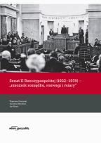 Okładka książki Senat II Rzeczypospolitej (1922-1939) -