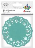 Opakowanie Serwetki papierowe okrągłe 11,5cm morskie 35szt