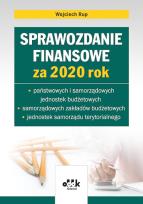Okładka książki Sprawozdanie finansowe za 2020 rok/JBK1408