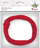 Opakowanie Sznurek papierowy 3.5mmx5m czerwony 72szt
