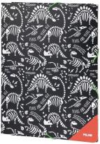 Opakowanie Teczka A4 cienka z gumką Million Years Ago czarna