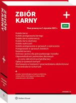 Okładka książki Zbiór karny PLUS 2021
