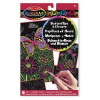 Opakowanie Zdrapywanka Motylki i Kwiatki MD15956