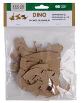Opakowanie Zestaw kształtów tekturowych 3D Dino 6szt