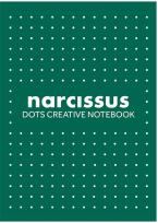 Opakowanie Zeszyt A5/56K kropki zielony (6szt) NARCISSUS