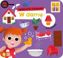 Okładka książki Zgadywanki-naklejanki. W domu