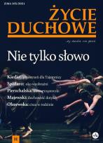 Okładka książki Życie Duchowe 105/2021 (Zima) Nie tylko słowo