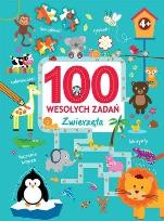 Okładka książki 100 wesołych zadań. Zwierzęta