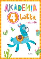 Okładka książki Akademia 4-latka